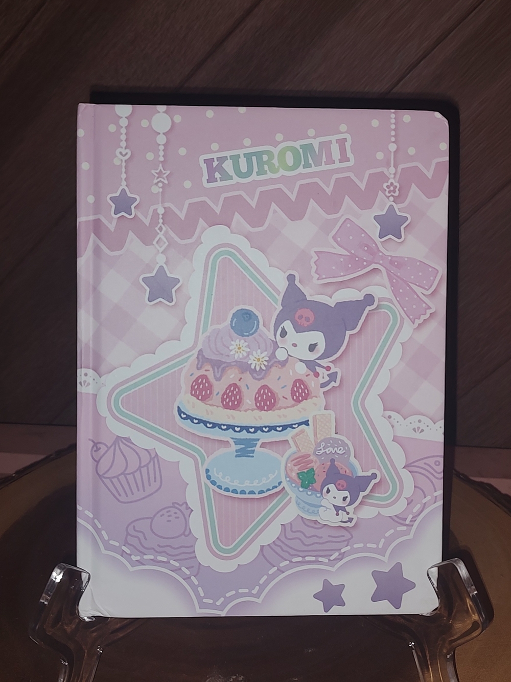New! Kuromi Pink Kawaii Notebook